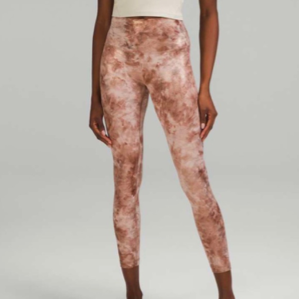 Lululemon Diamond Dye Misty Align Legging | Size 6, 25” Inseam